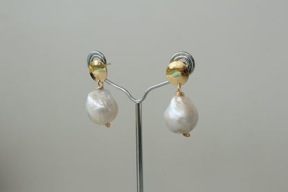 Large Baroque Pearl Drops