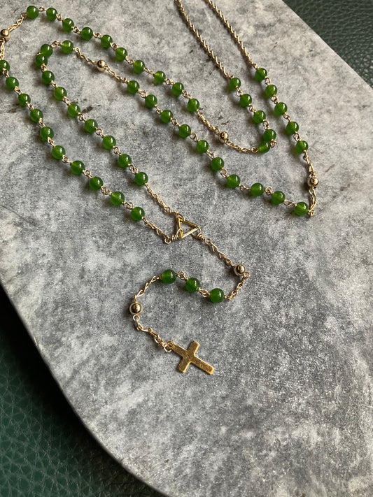 Jade Rosary Necklace